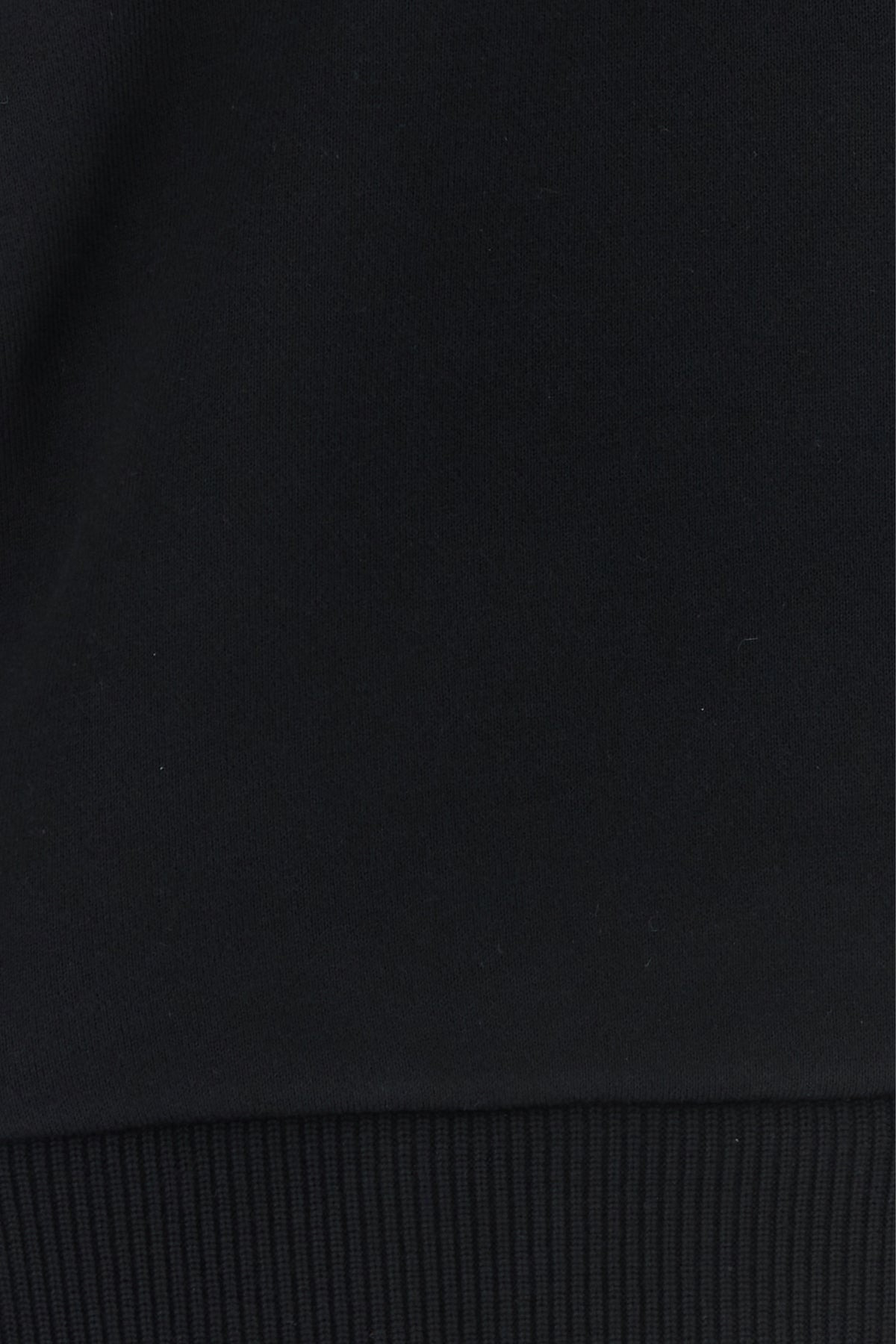 Black cotton sweatshirt - 3
