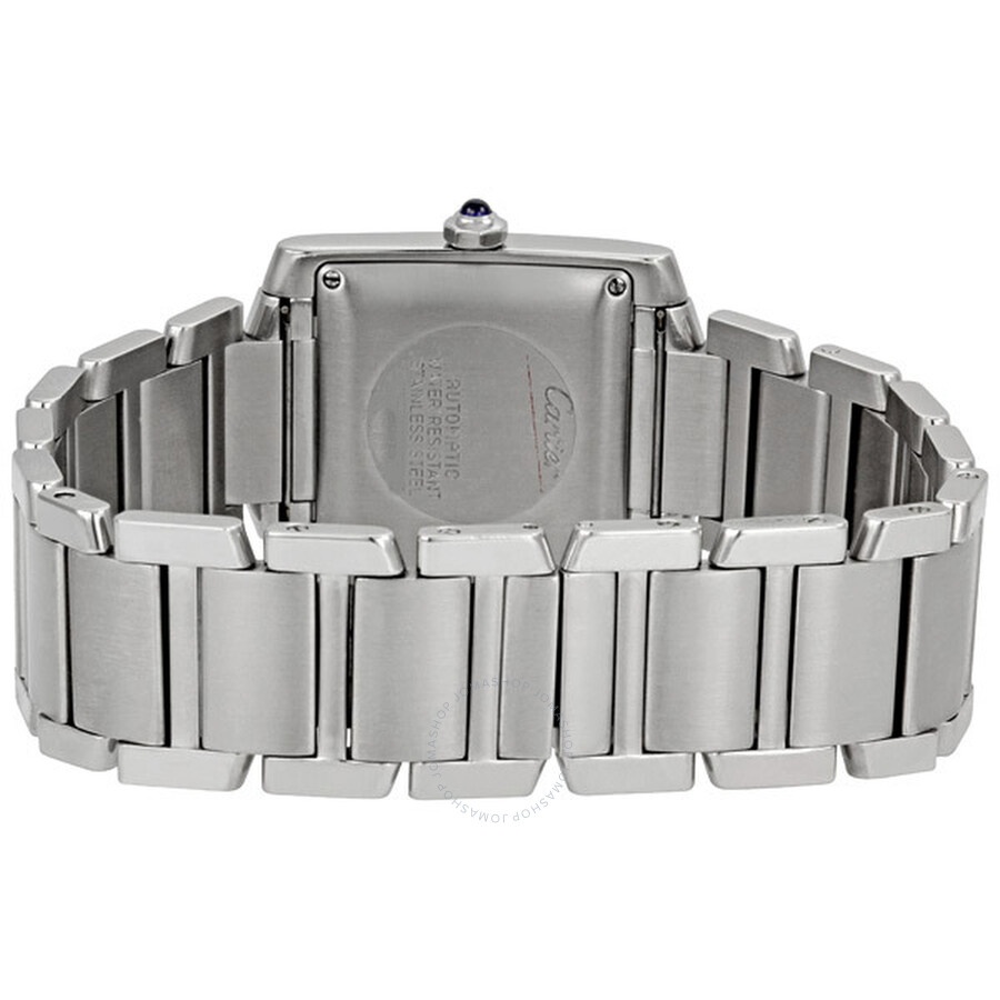 Pre-owned Cartier Tank Francaise Silver Dial Men's Watch W51002Q3 - 3