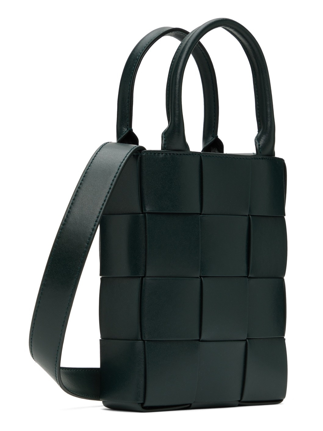 Green Mini Cassette Tote - 3