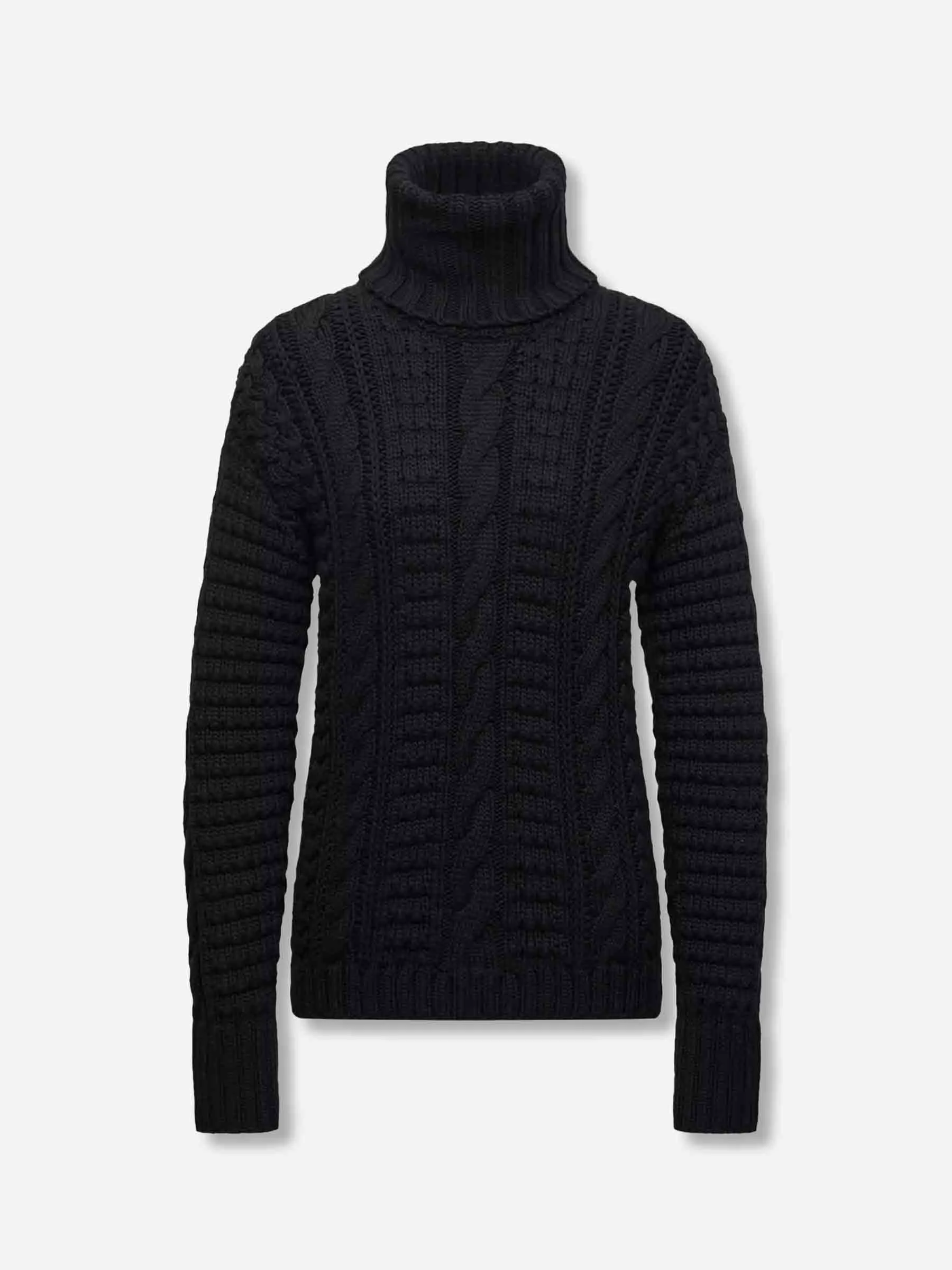 WOOL KNIT SWEATER - 1