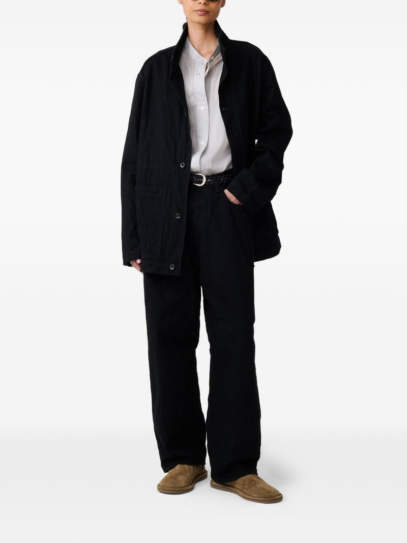 Studio Nicholson District Crinkle  patch-pockets jacket outlook