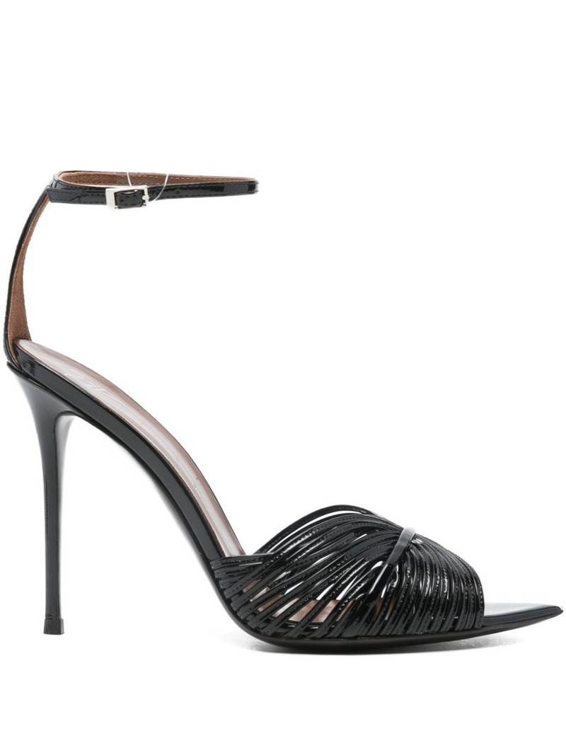 105mm Intriigo Shell leather sandals 1