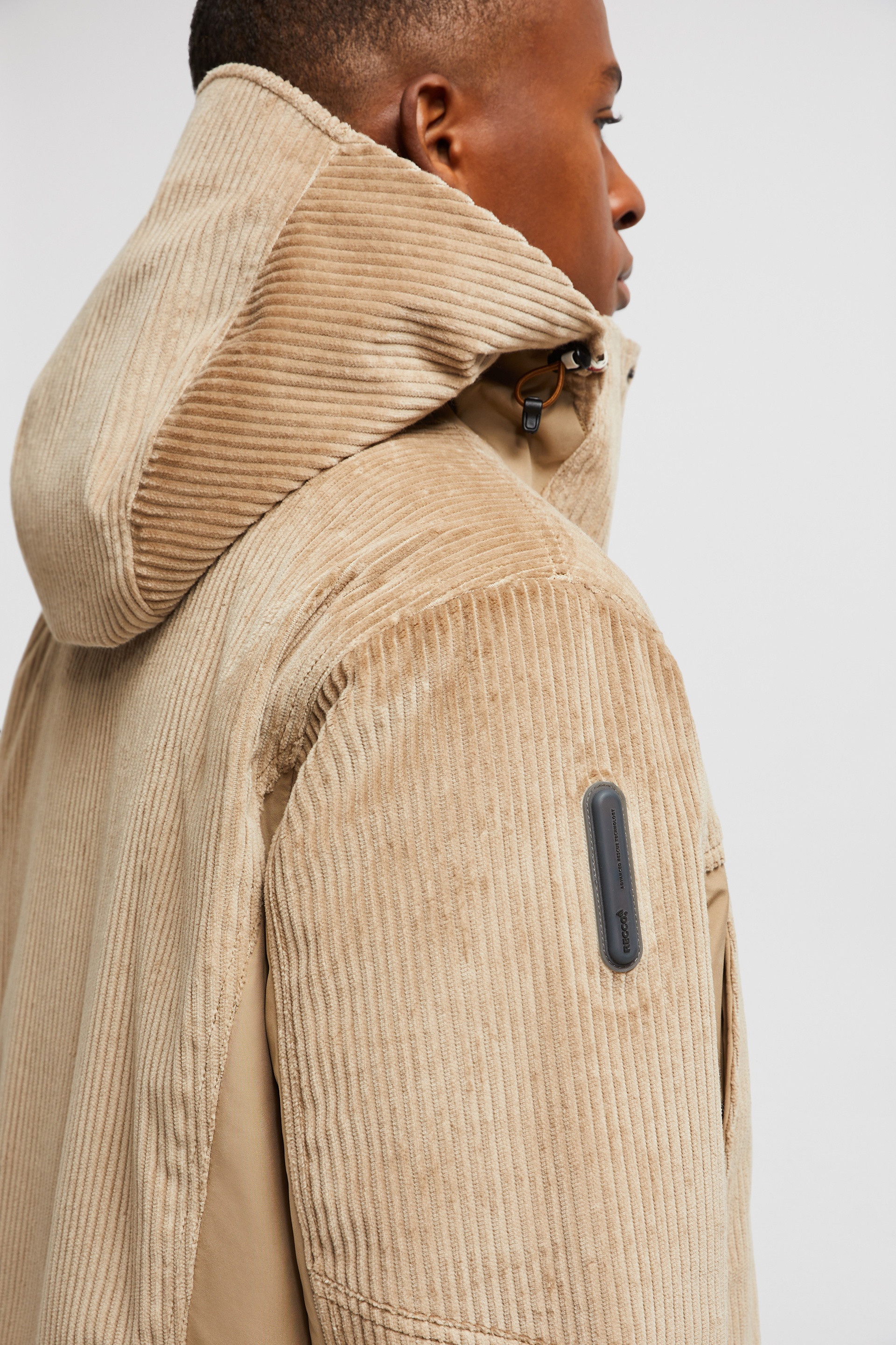 Ettal Corduroy Short Down Jacket - 8