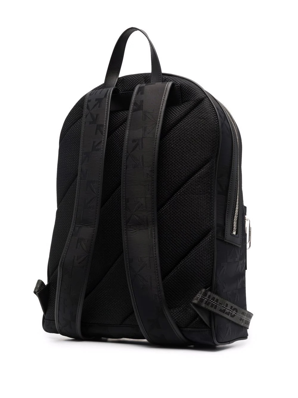 monogram-jacquard backpack - 3