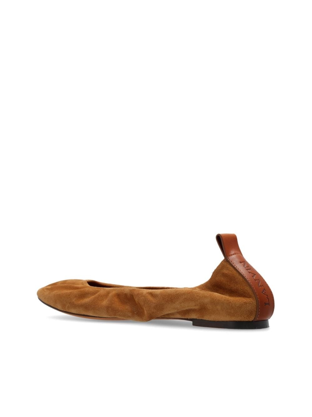 leather ballerina shoes - 5