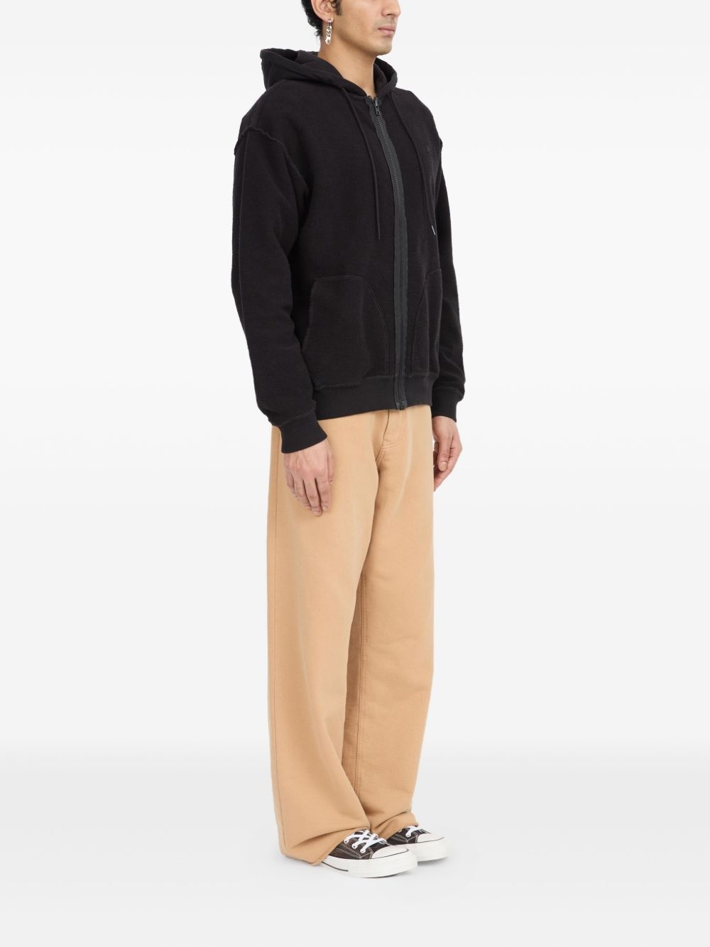 cotton hooded jacket - 3