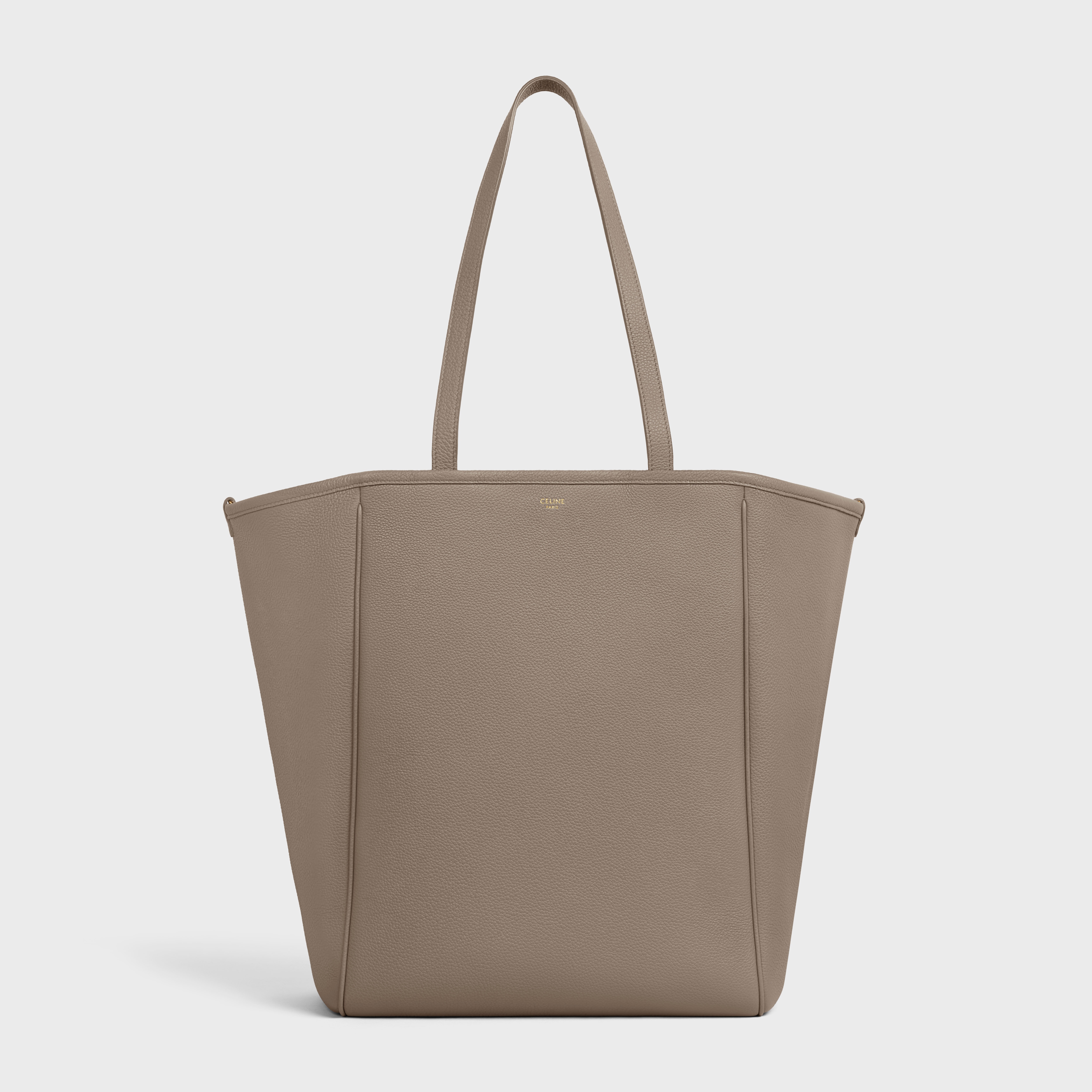 Medium Folded Cabas in Grained Calfskin - 5