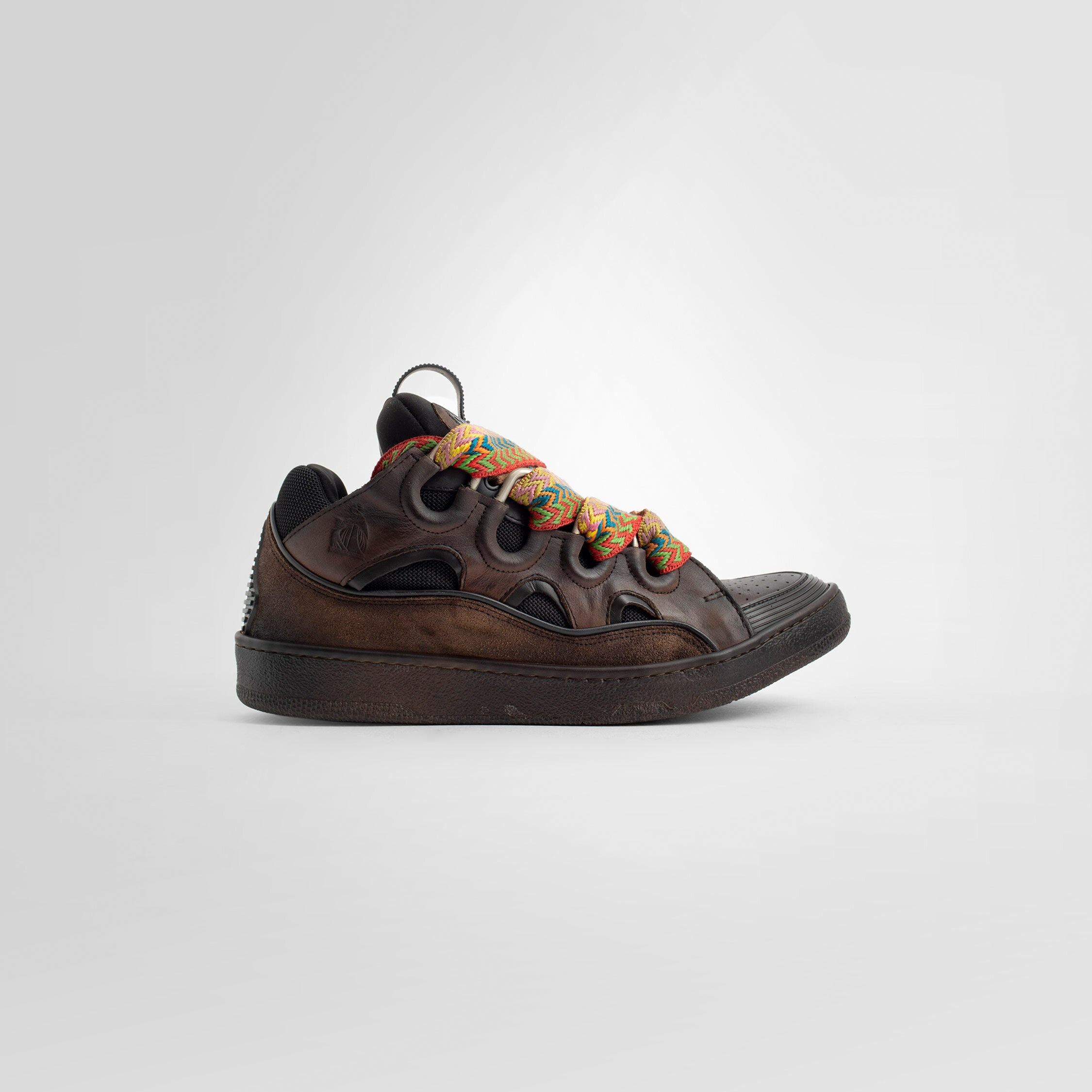 LANVIN MAN BROWN SNEAKERS - 8