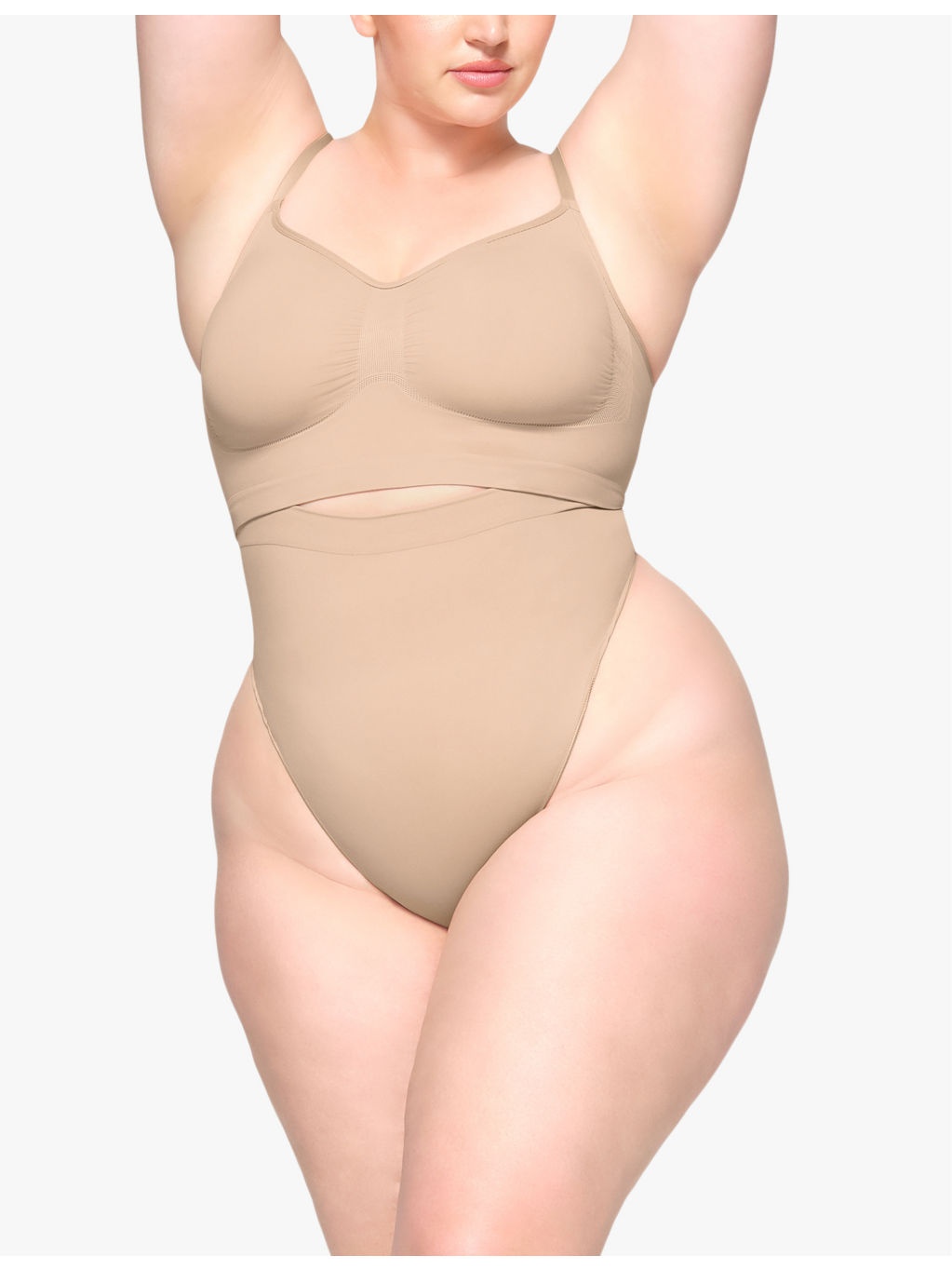 Seamless Sculpt high-rise stretch-woven thong - 2