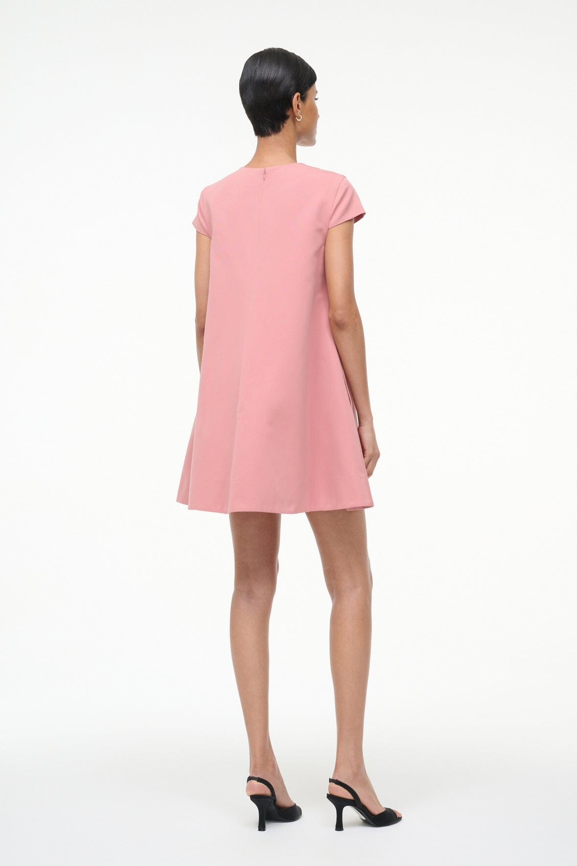 STAUD MIA DRESS ROSEWATER - 5
