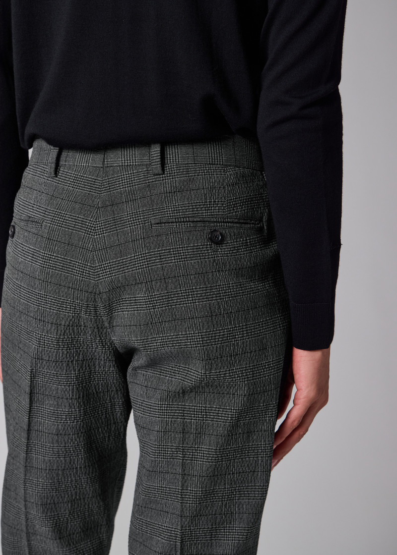 Grey Textured-Cotton Check Co-Ord Set 14