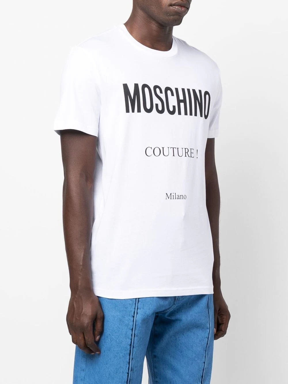 logo-print organic-cotton T-shirt - 3