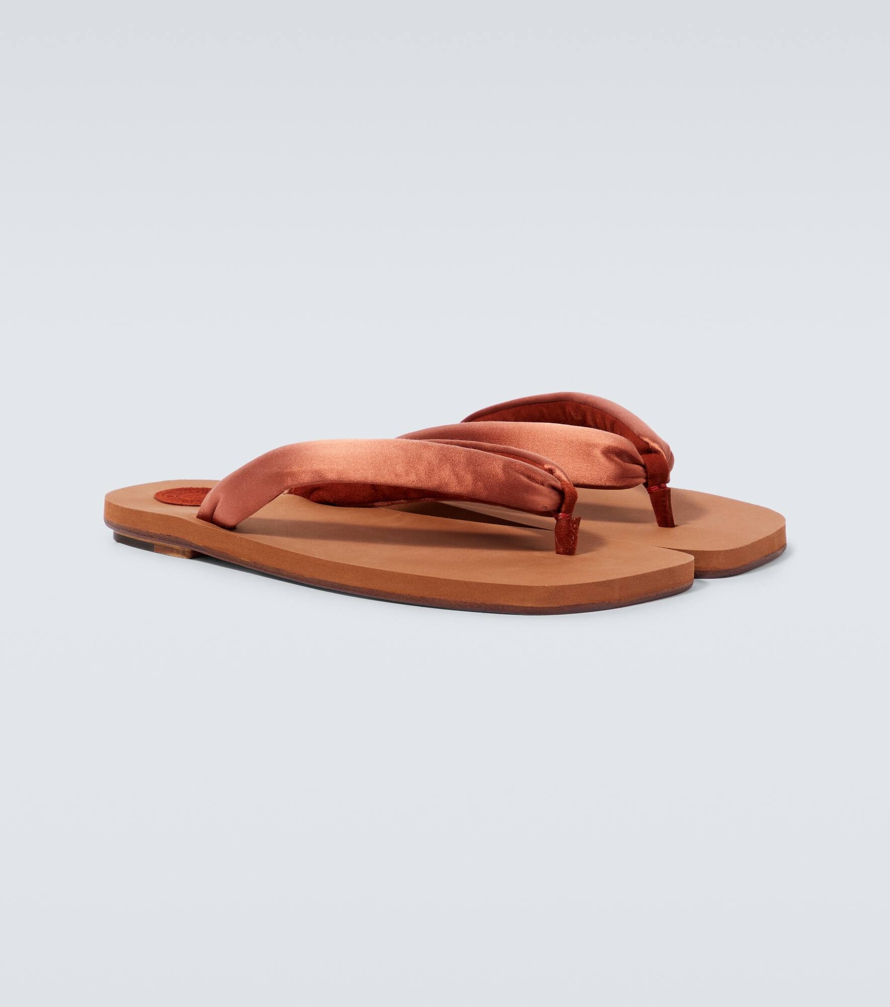 Satin sandals - 5