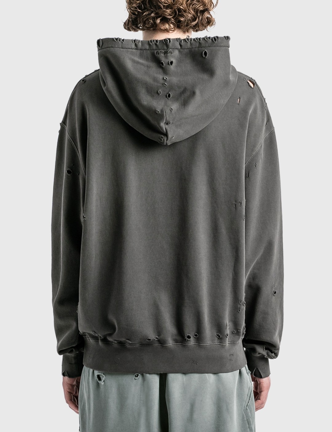 AGITATOR DISTRESSED HOODIE