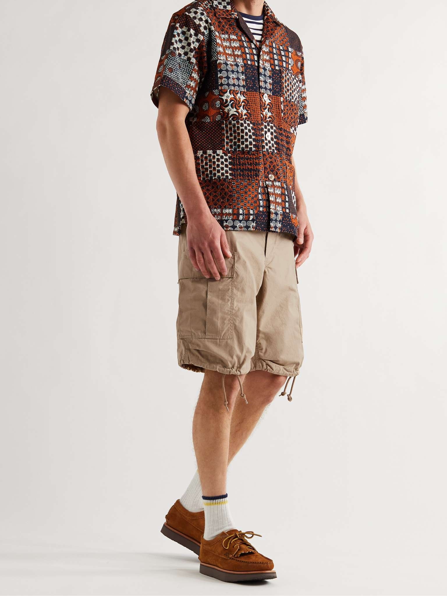 Cotton-Ripstop Cargo Shorts - 2