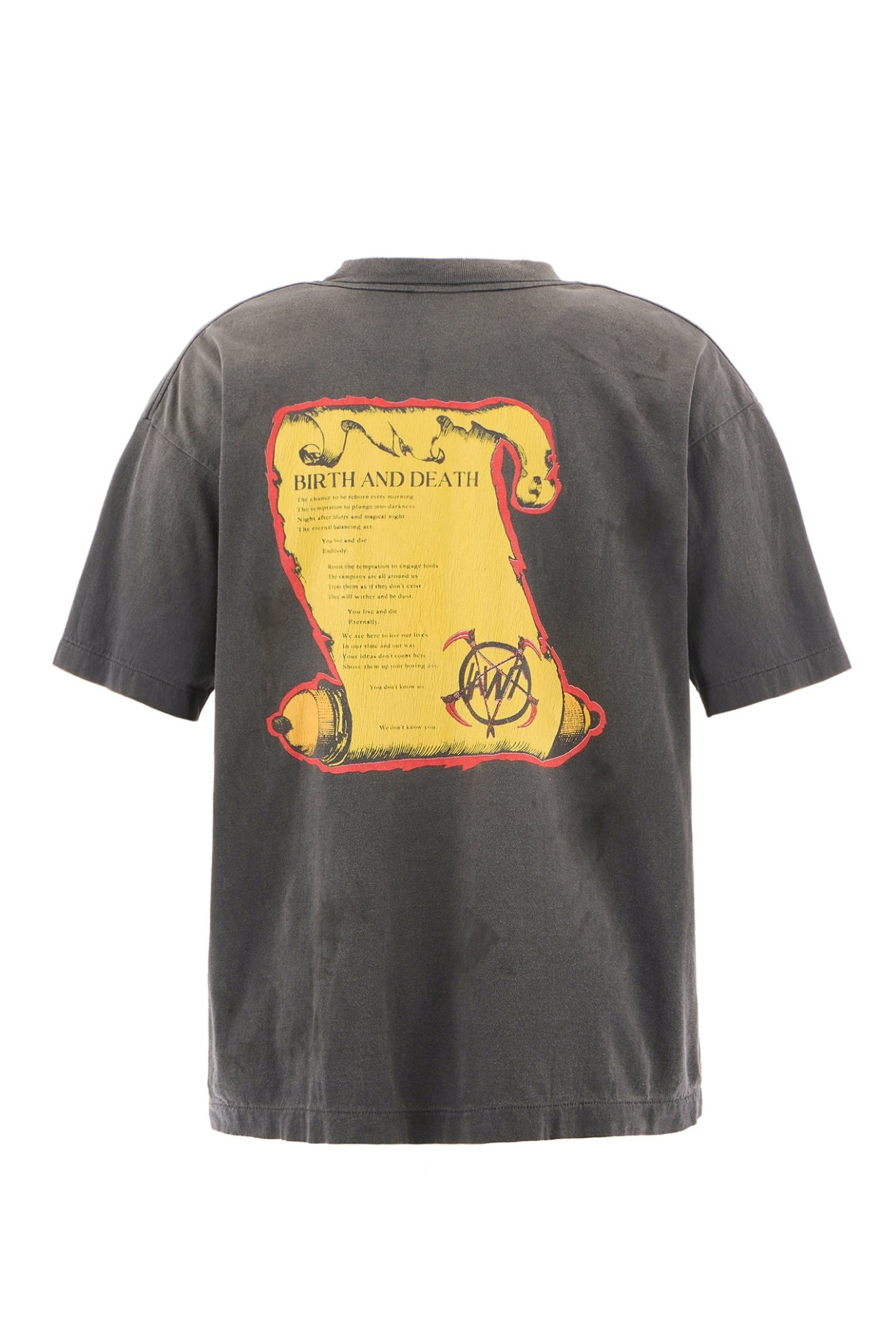 SS TEE/BIRTH AND DEATH / BLK - 2