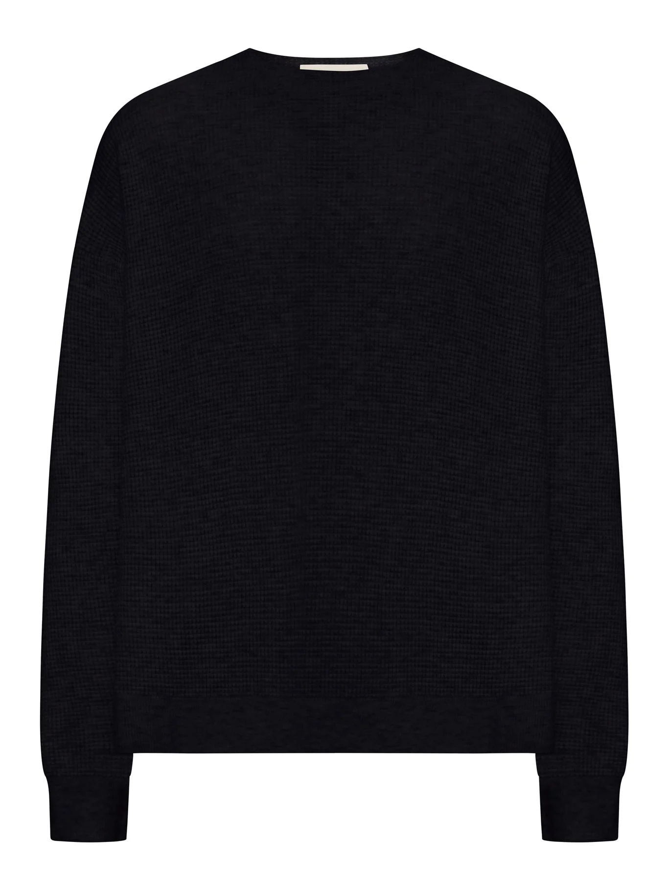 SIGNATURE WAFFLE 90S CREWNECK SWEATER - 1