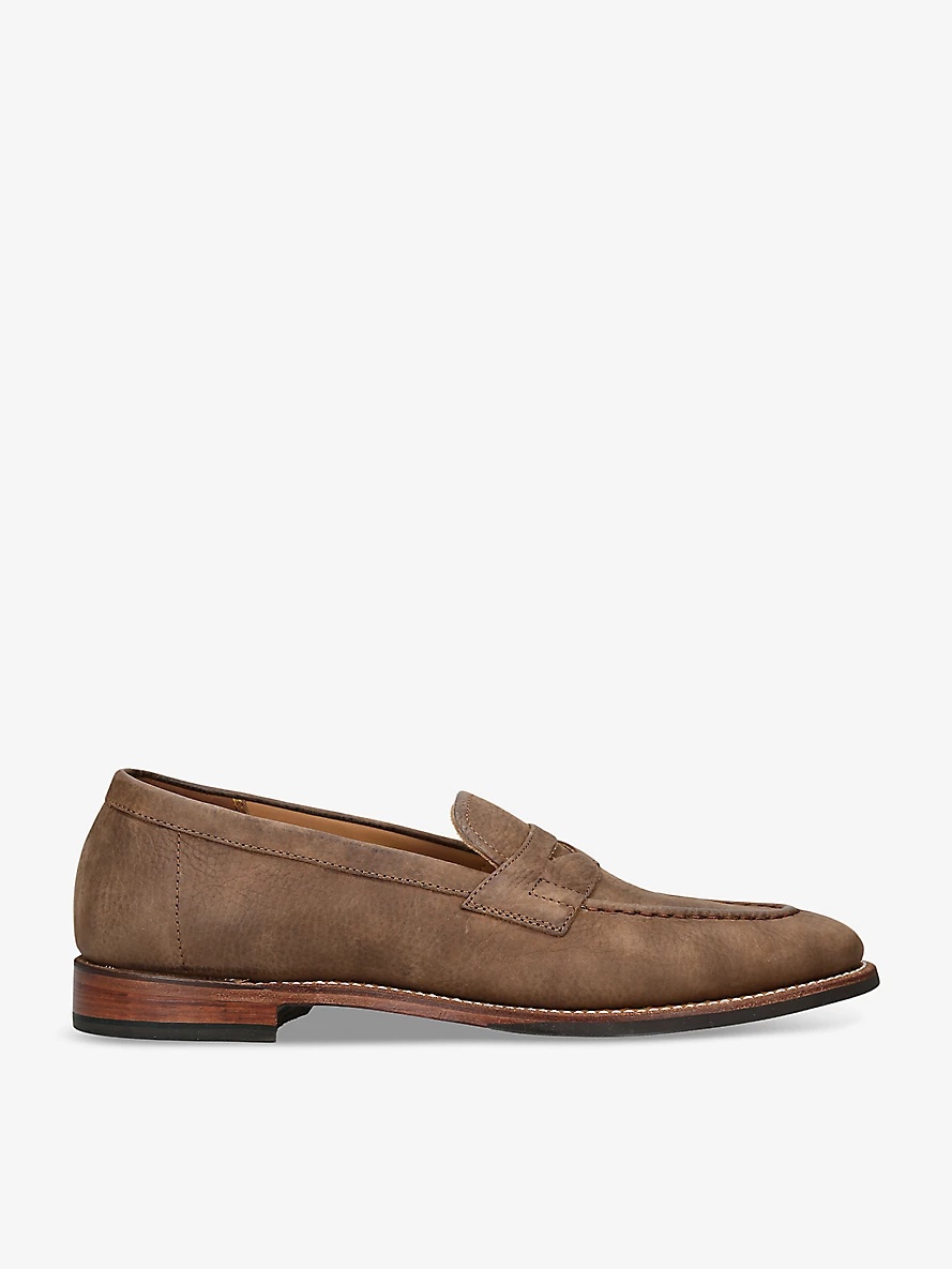 Floyd penny-slot leather loafers - 1