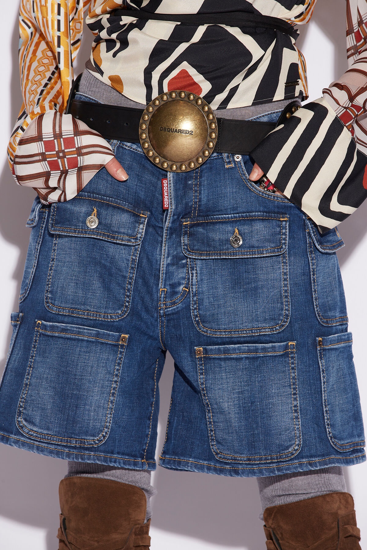 TACTICAL BAGGY SHORTS - 4