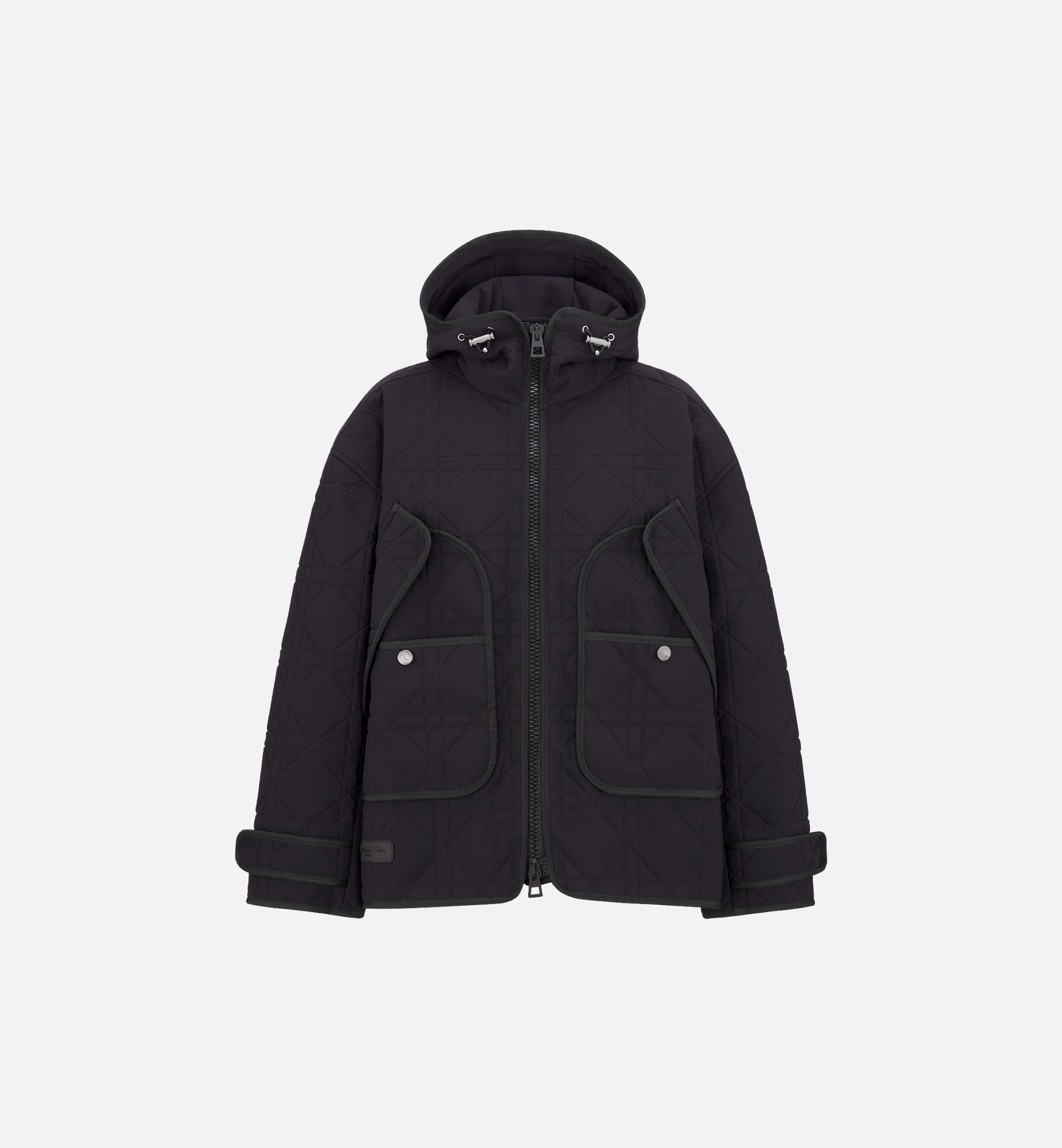 Macrocannage Hooded Anorak - 1