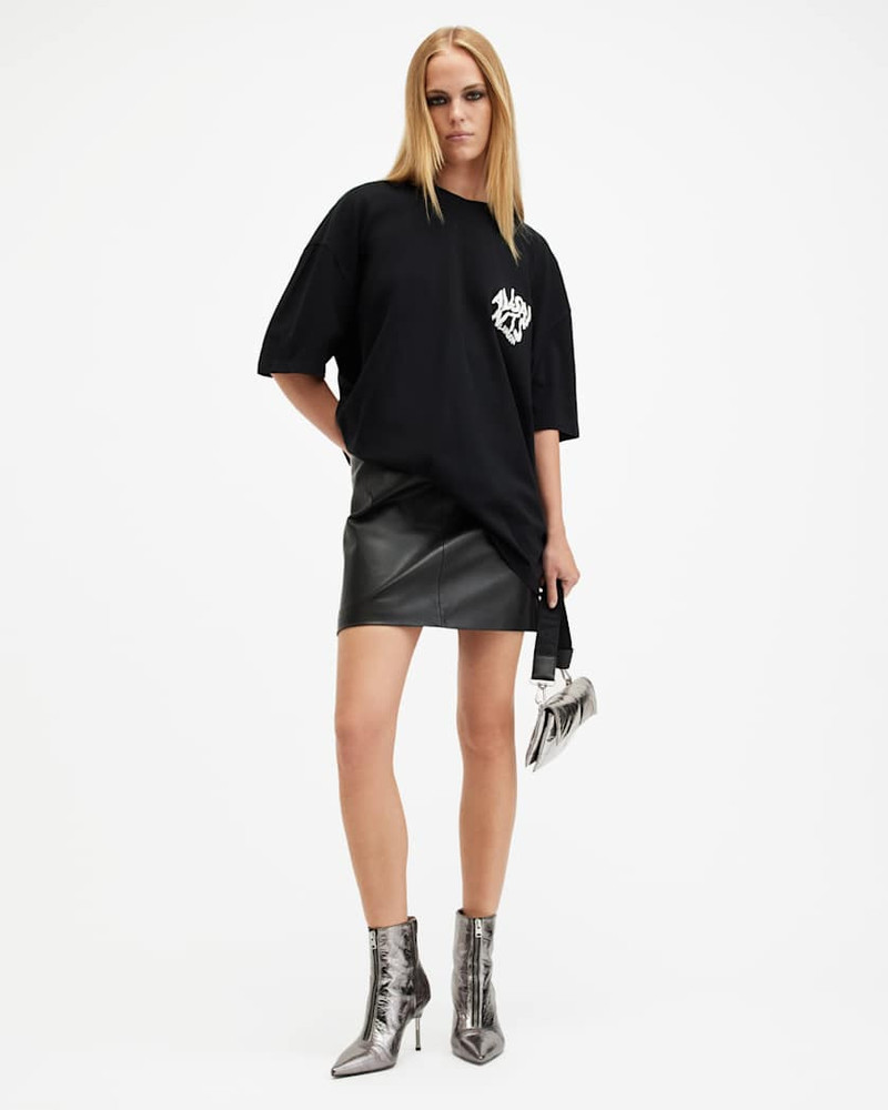 ORLANDO LOGO PRINT OVERSIZED T-SHIRT 4