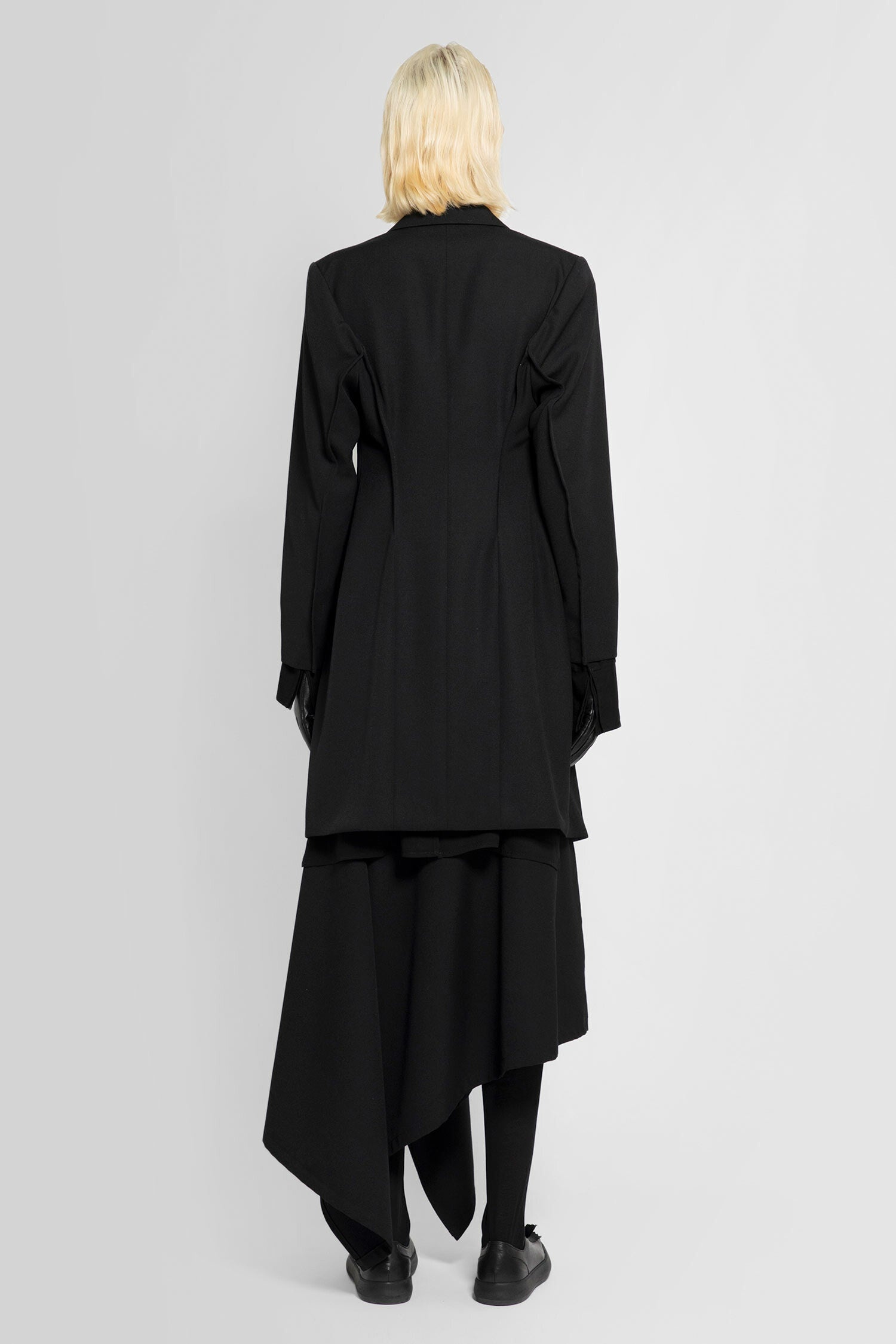 YOHJI YAMAMOTO WOMAN BLACK BLAZERS - 3