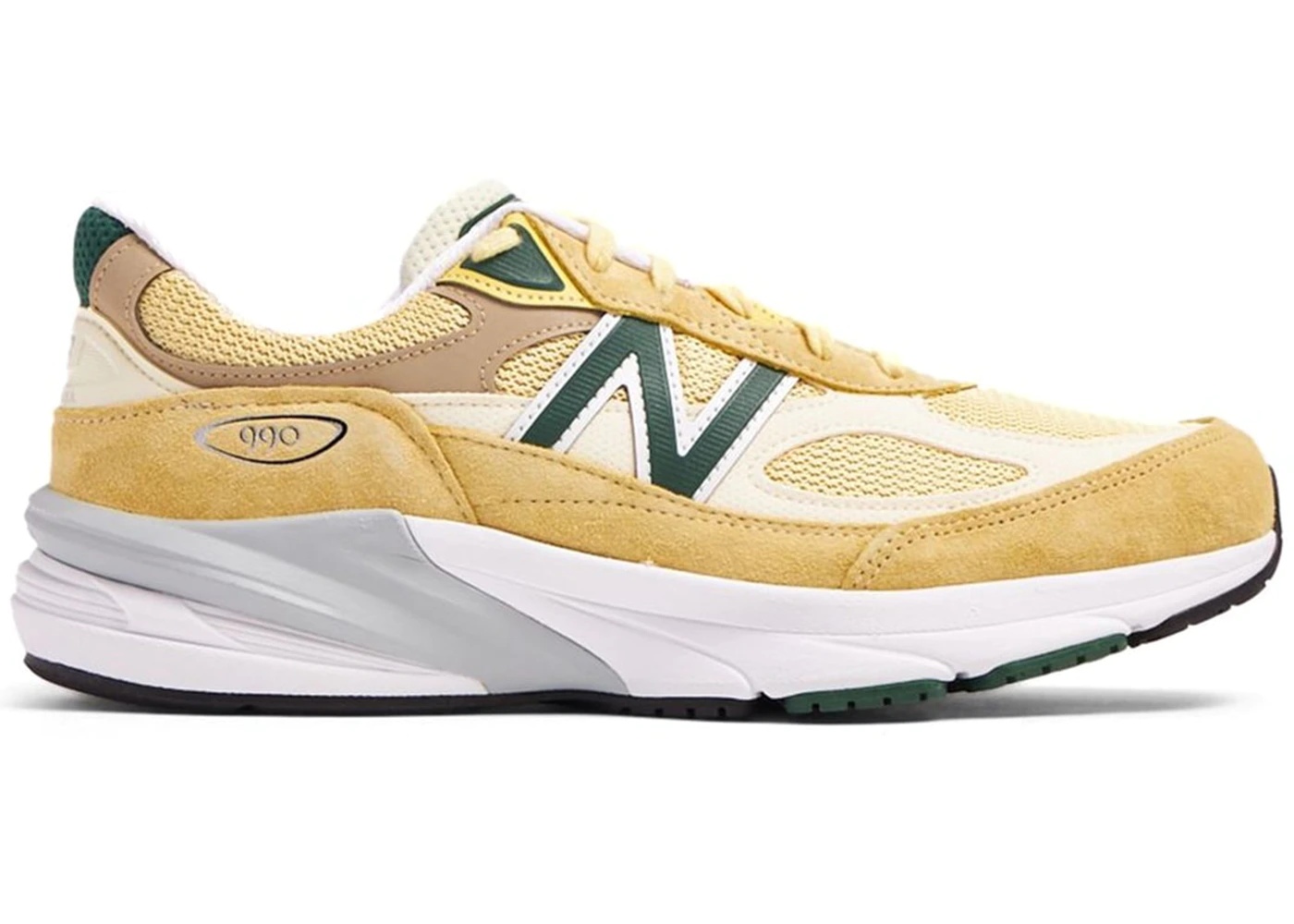 New Balance 990v6 MiUSA Pale Yellow - 1