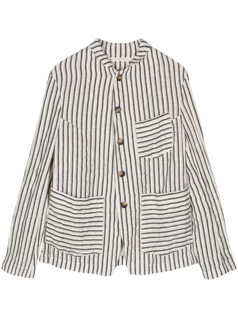stripe-pattern jacket 1