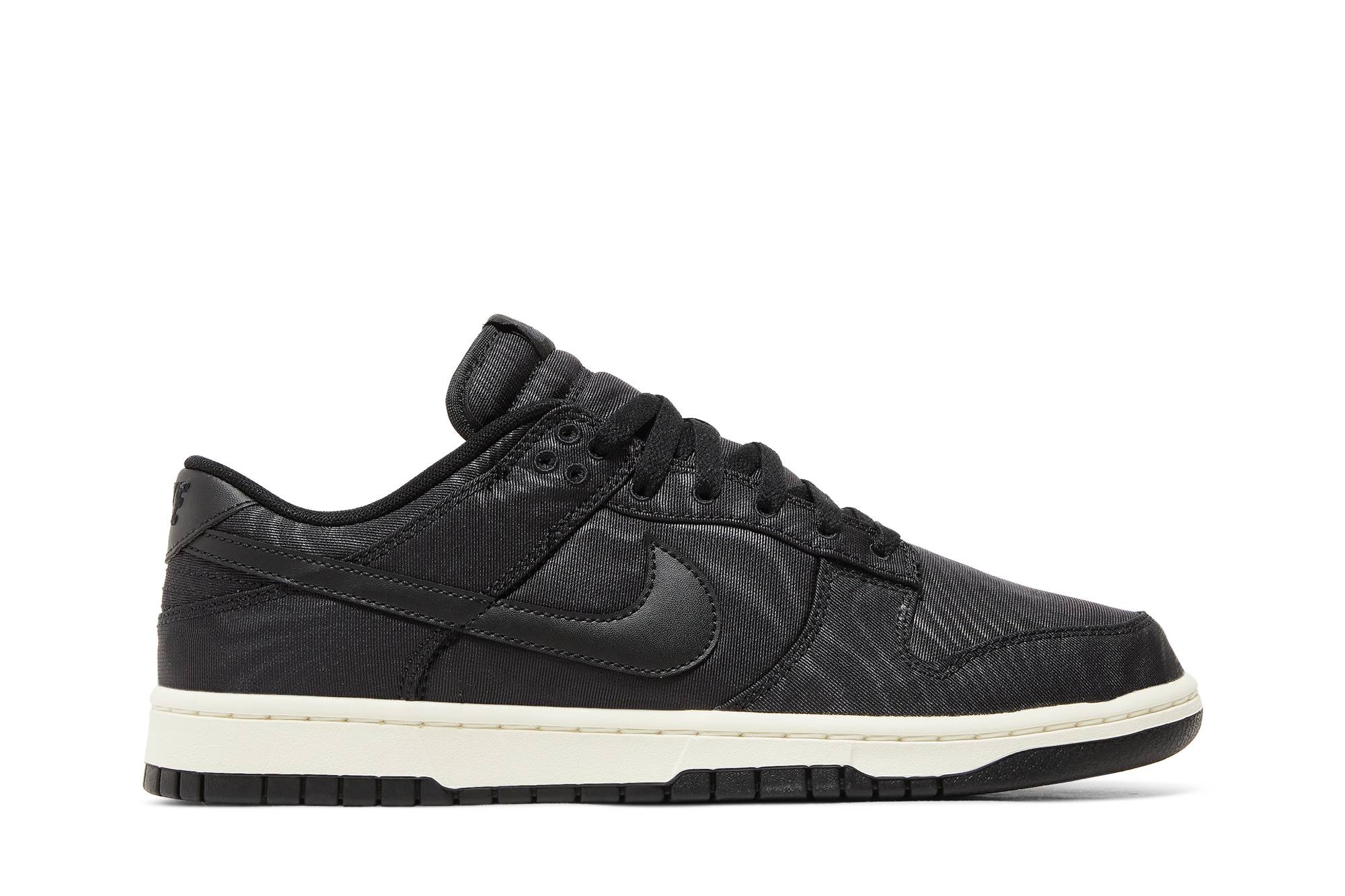 Dunk Low 'Black Canvas' - 1