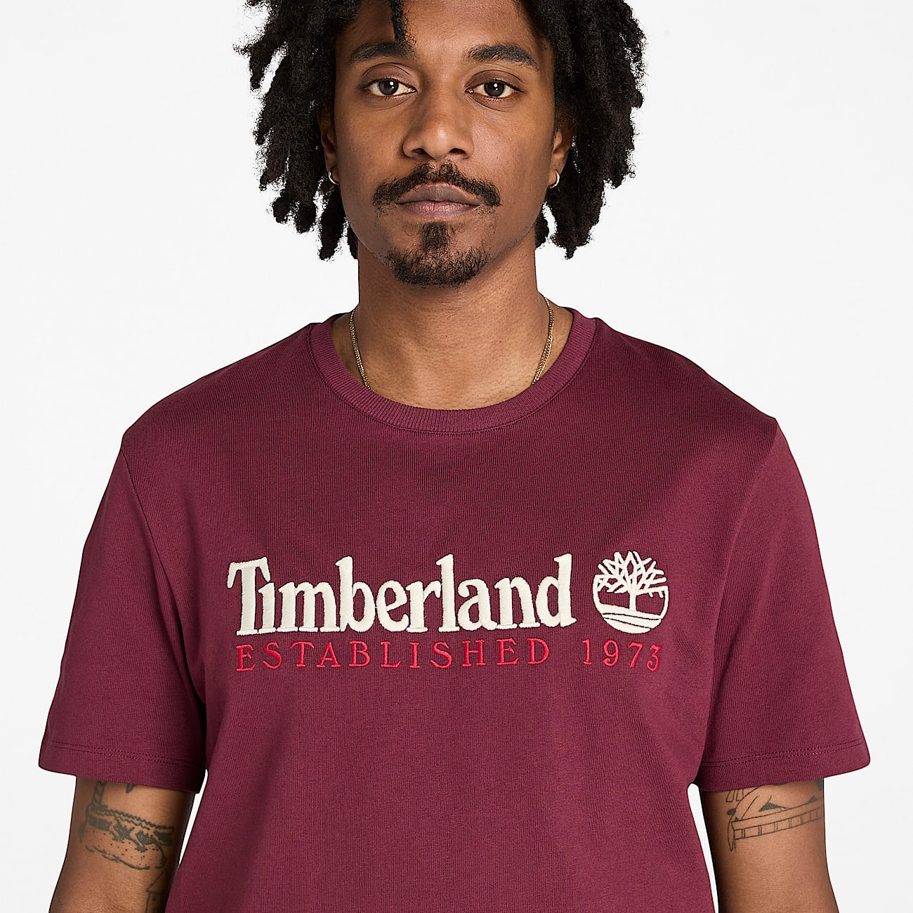 Men's Established 1973 Embroidery Logo T-Shirt - 4