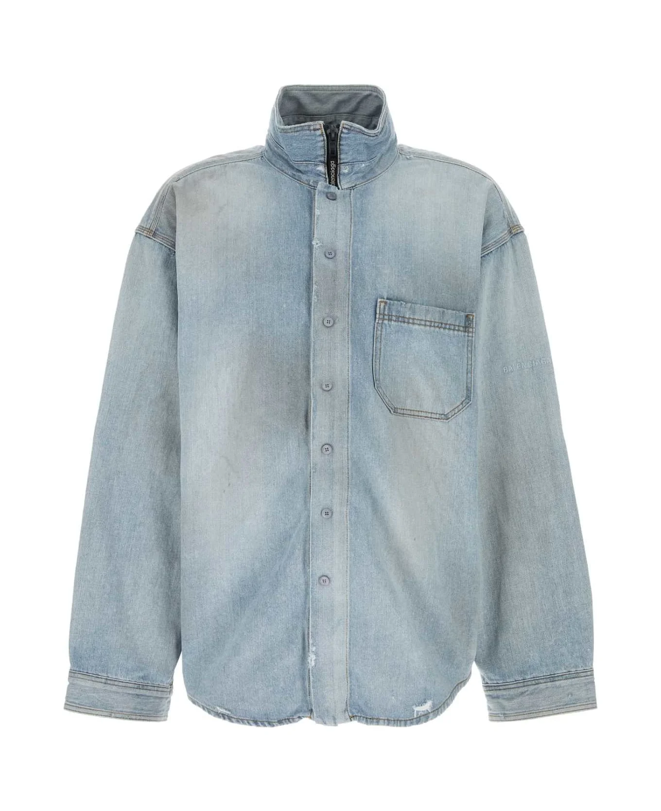 Denim Oversize Shirt - 1