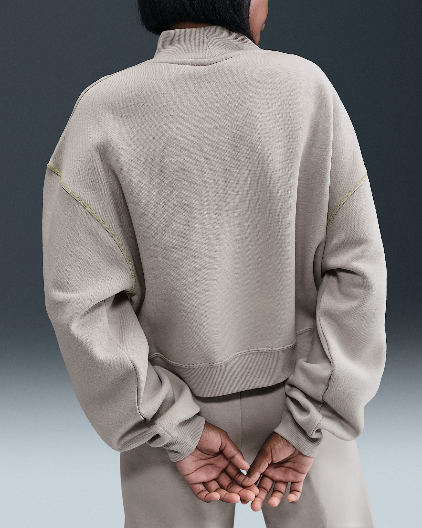 Nike Sportswear Phoenix Fleece Women's Mock-Neck Sweatshirt - 2