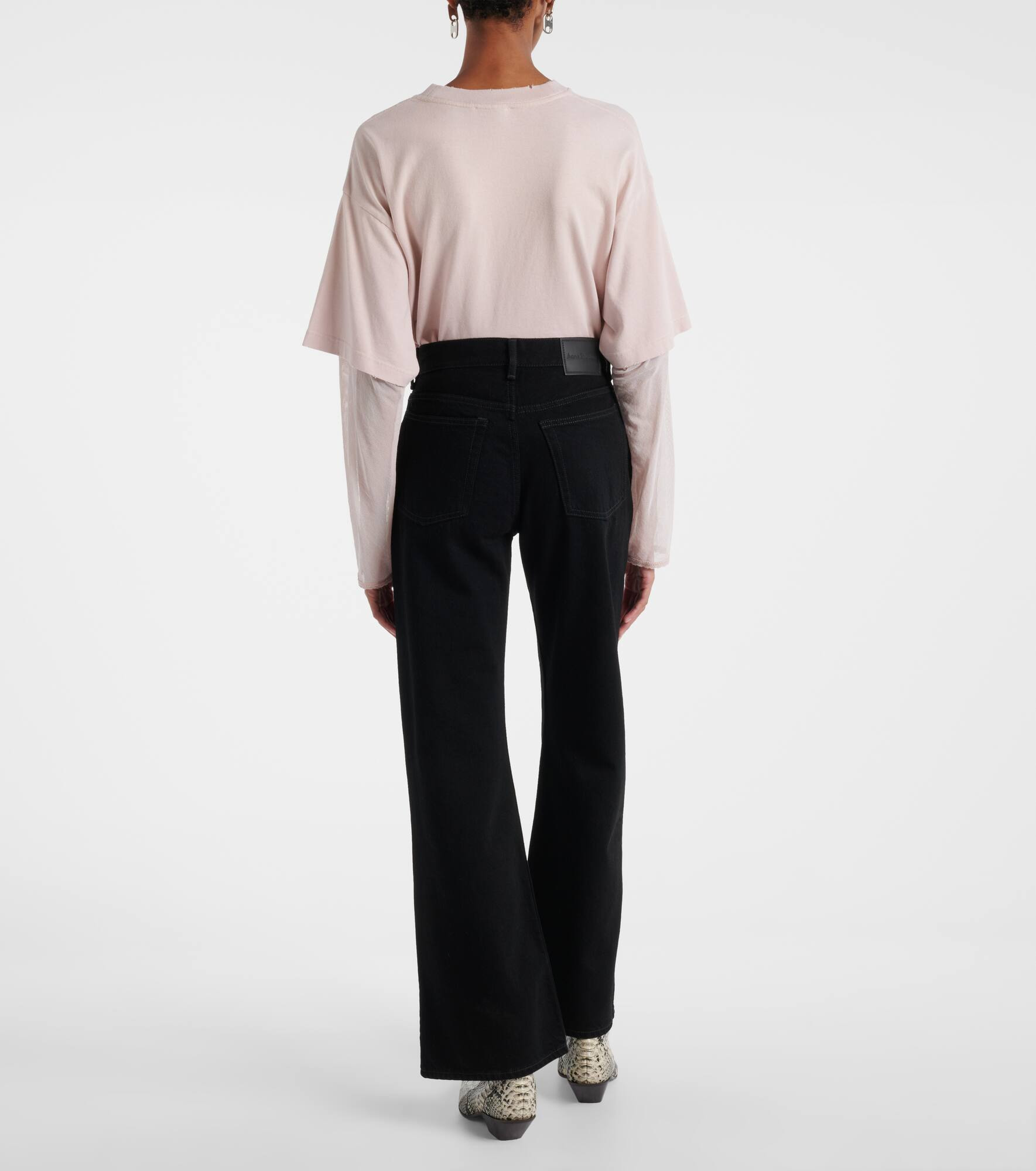 2021F mid-rise straight jeans - 3