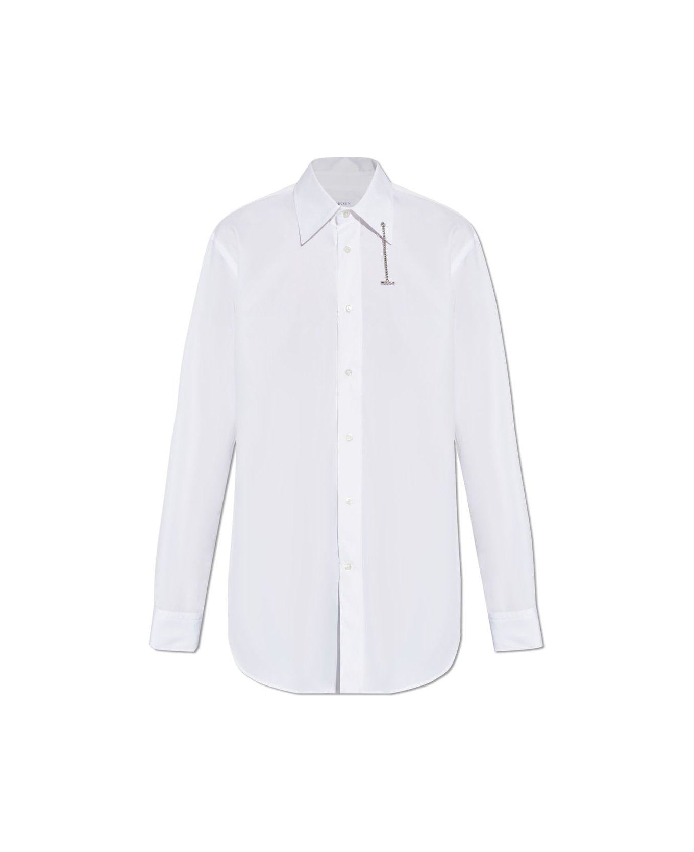 Cross-bar Chain Shirt - 1