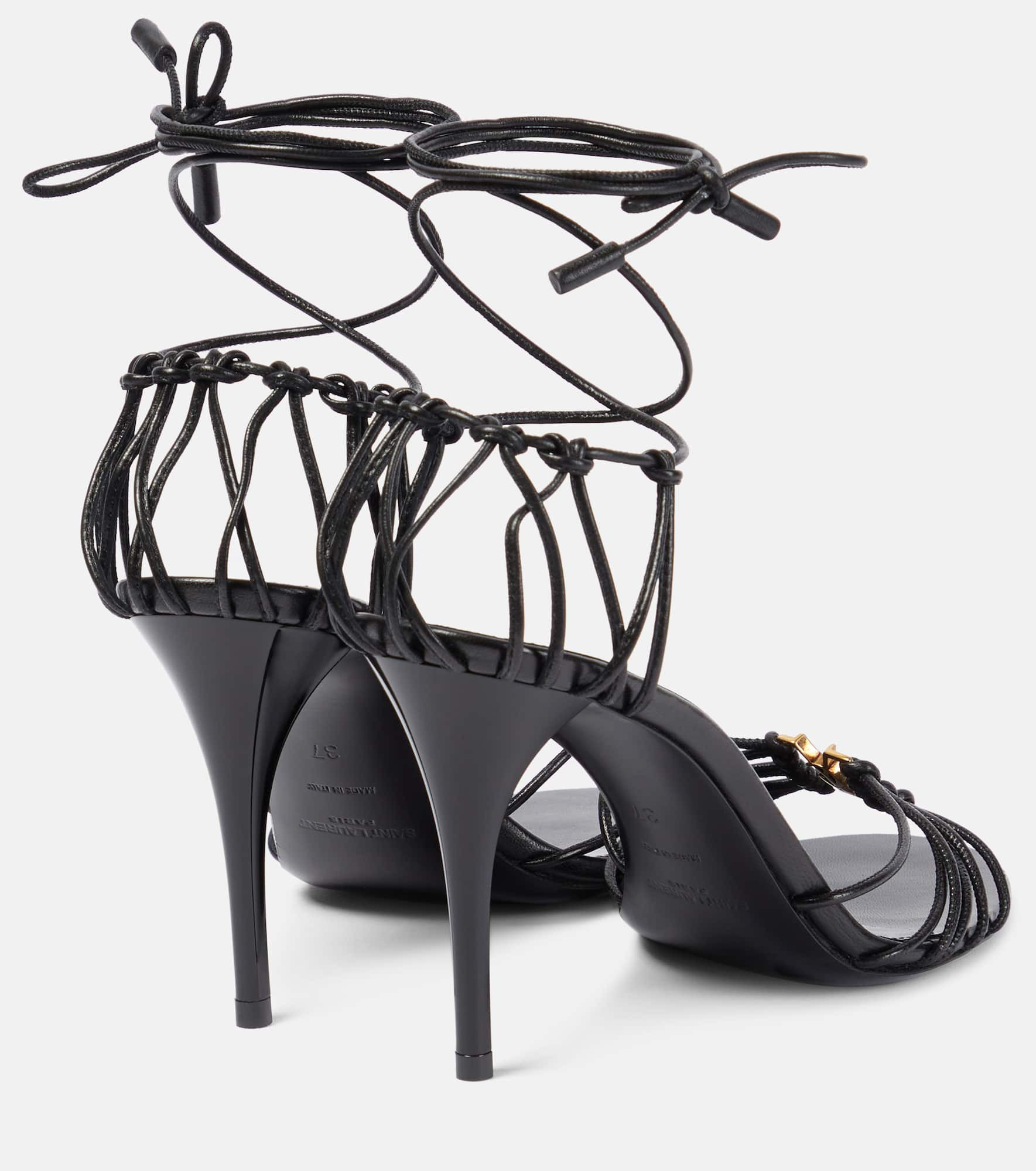 Babylone 90 leather sandals - 3