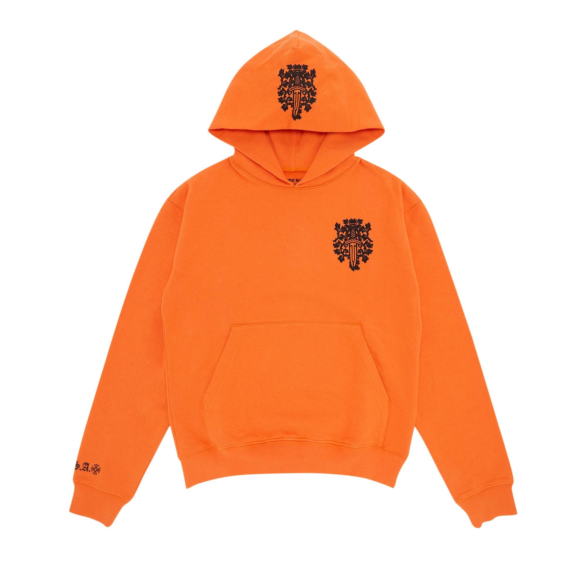 Chrome Hearts Vine Dagger Hoodie 'Orange' - 1