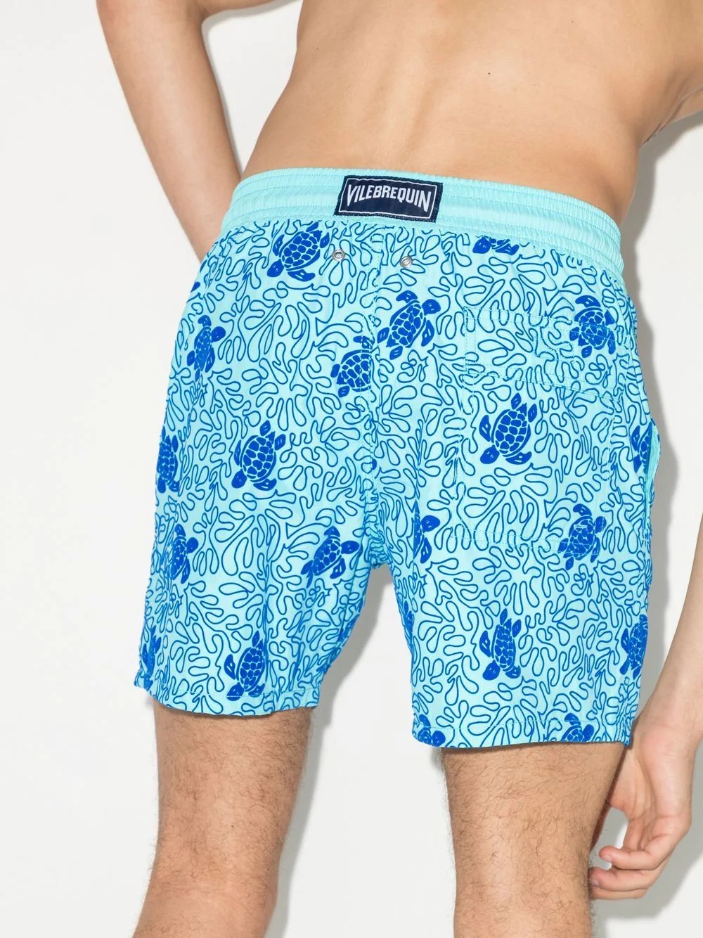 turtle-print swimming shorts - 3