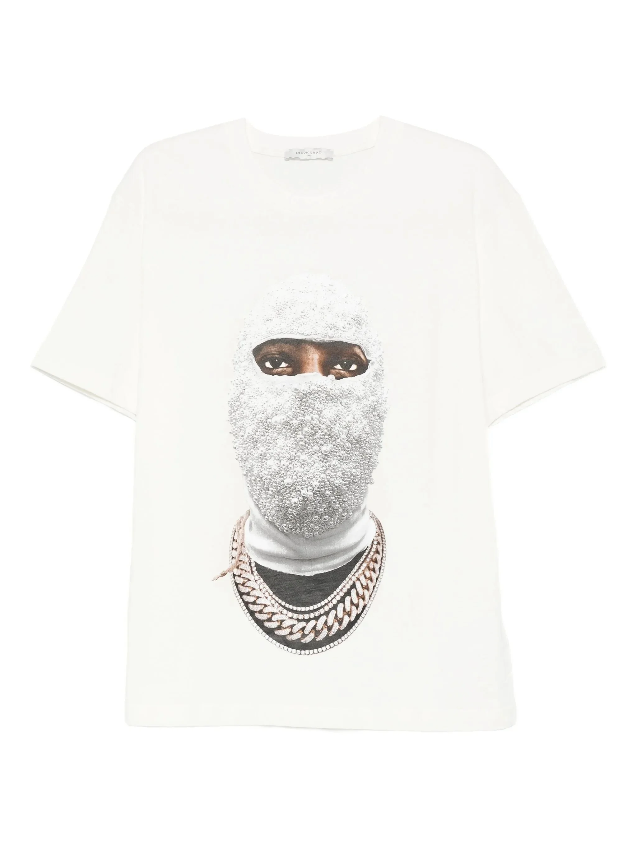 Ih Nom Uh Nit Mask-print T-shirt - 1