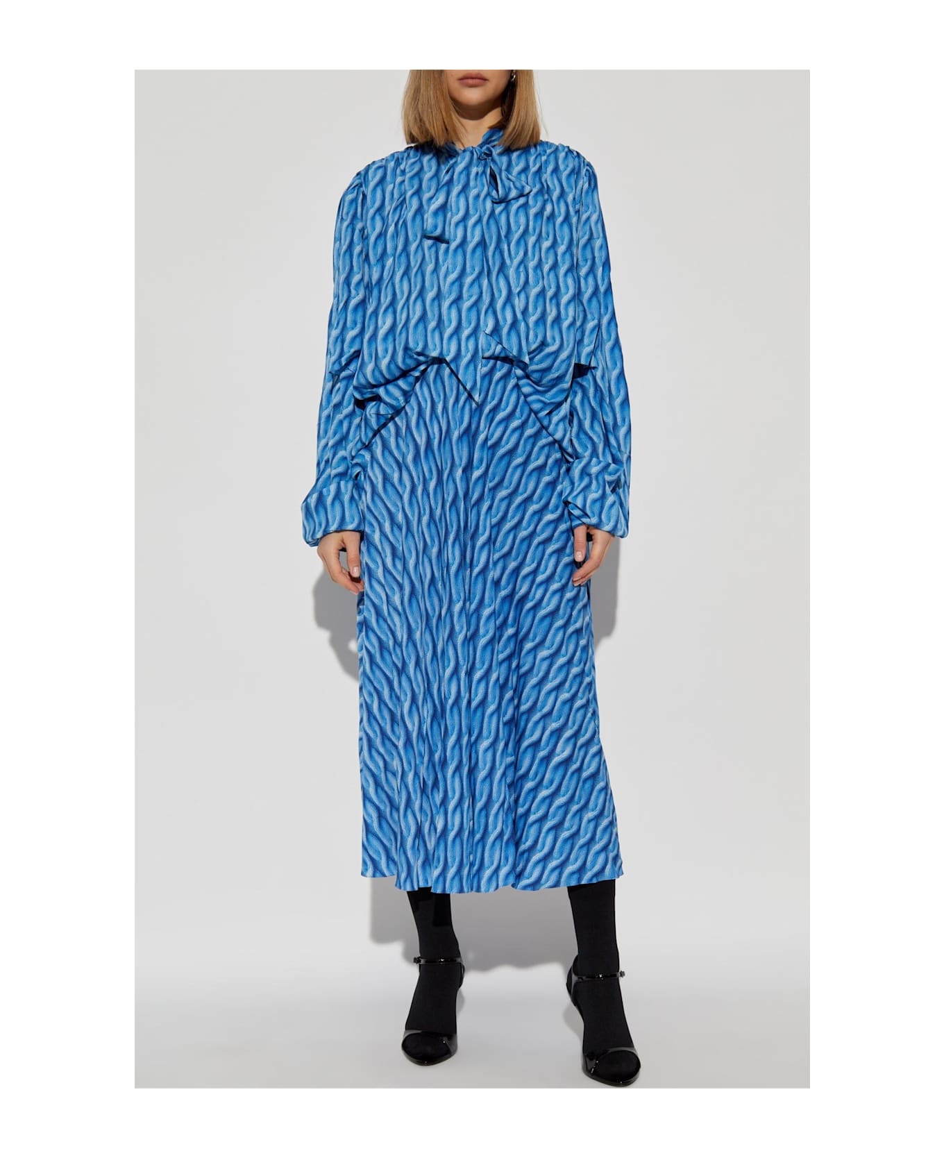 Balenciaga Dress With Print - 3