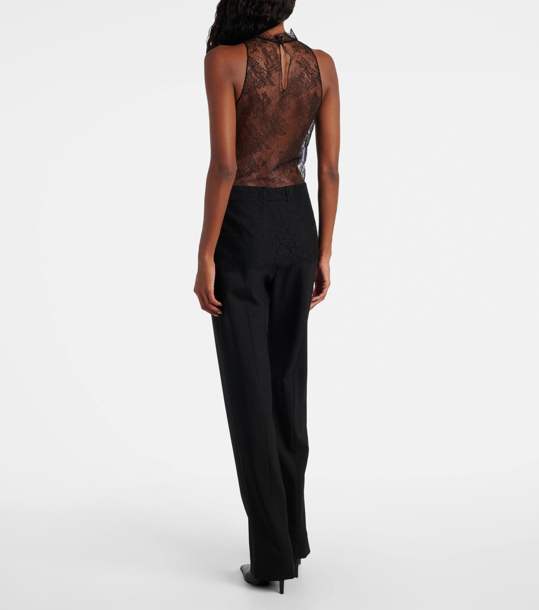Floral lace top - 3