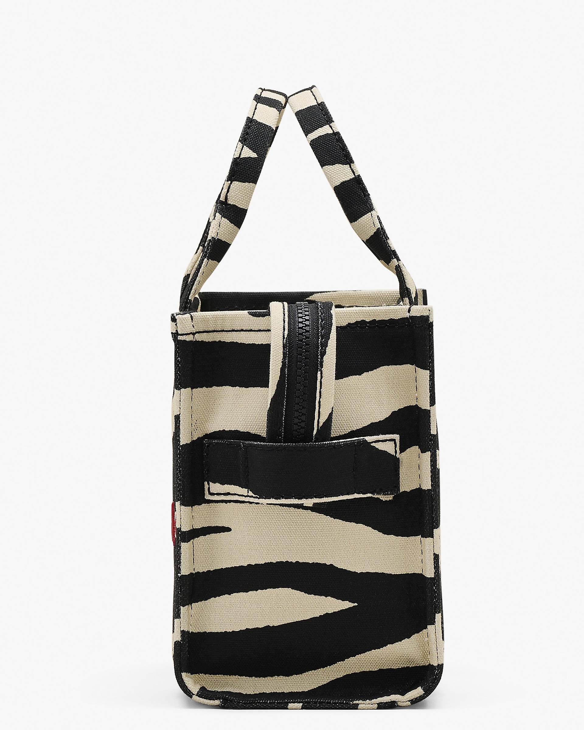 THE ZEBRA CANVAS SMALL TOTE BAG - 6