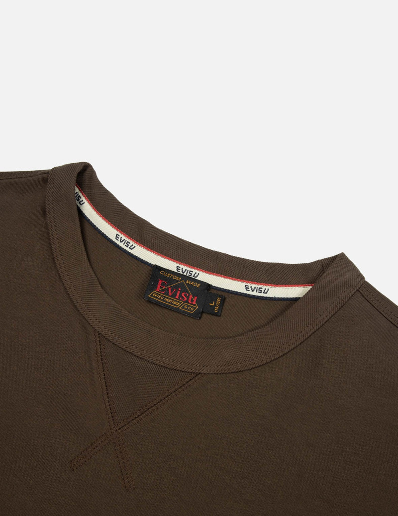 MULTI-POCKET PRINT AND SEAGULL BRUSHSTROKE DAICOCK PRINT RELAX FIT T-SHIRT 9