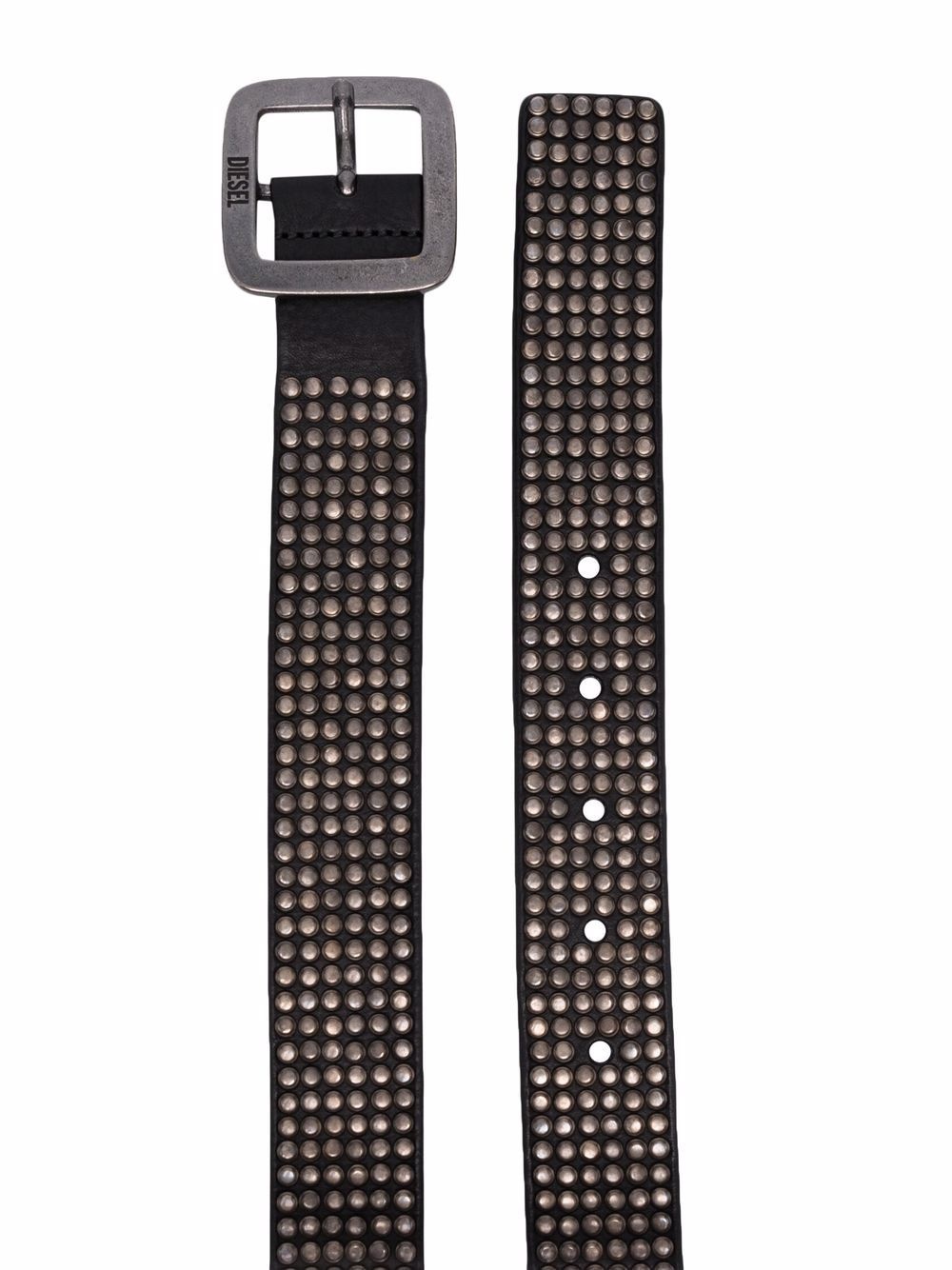 B-cingu stud-embellished leather belt - 2