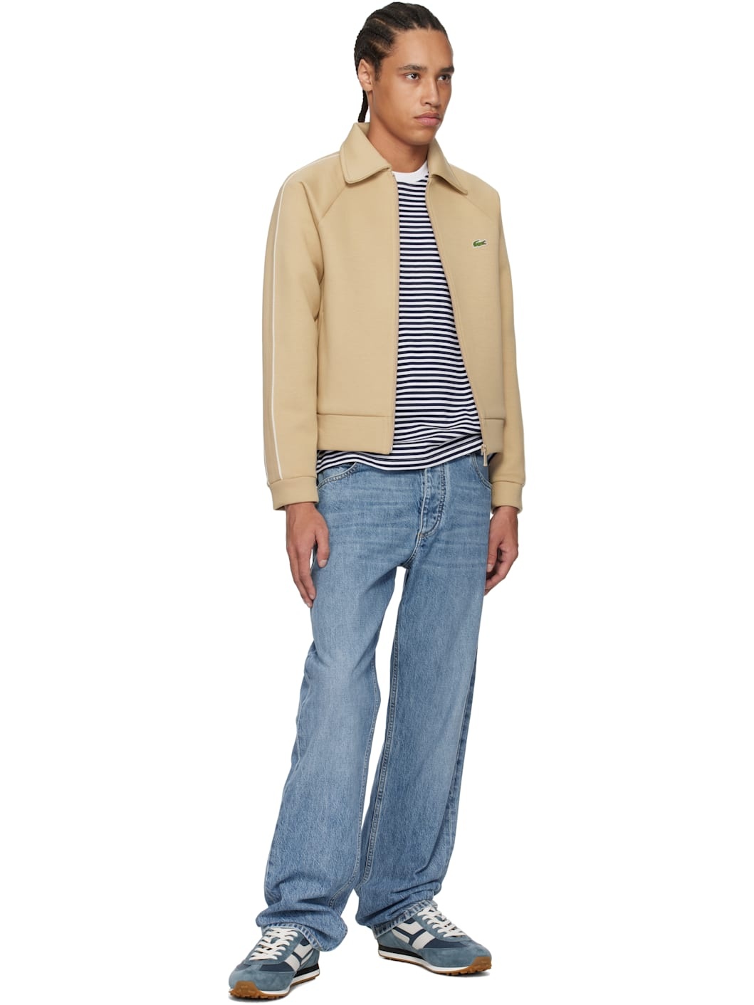 Beige Raglan Jacket - 4