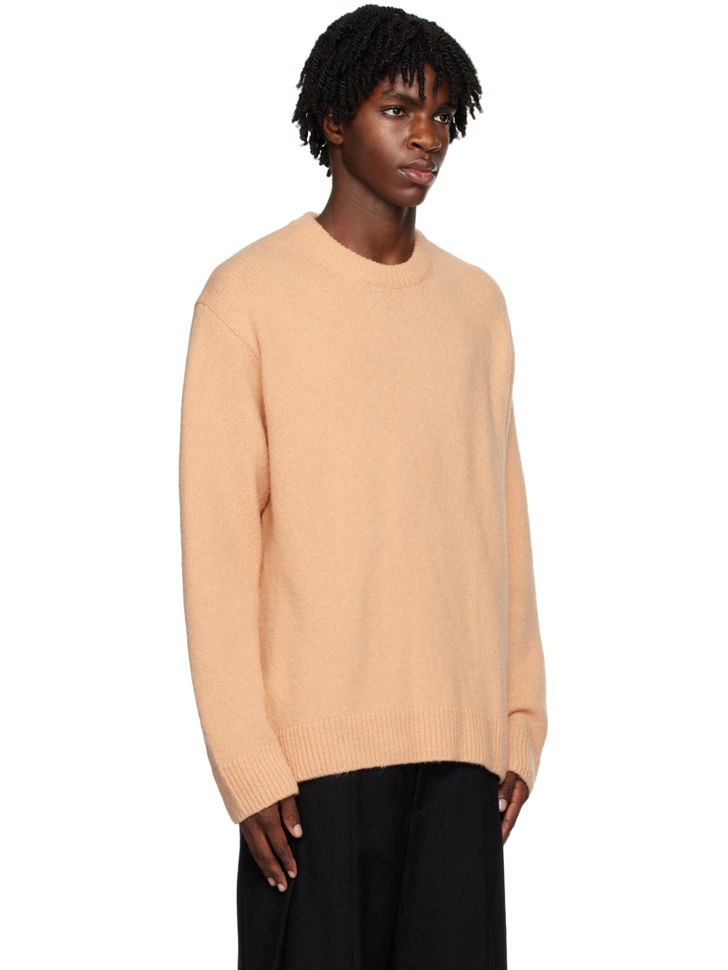 Orange Crewneck Sweater - 2