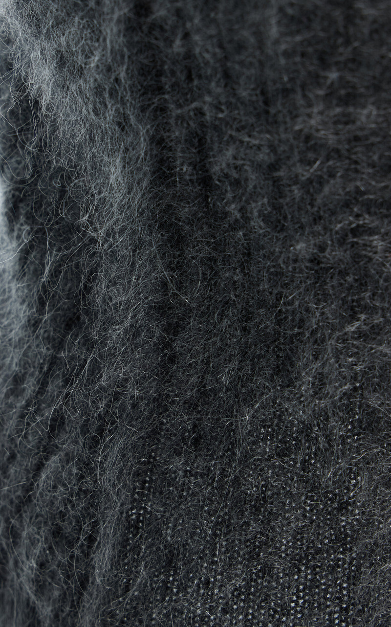 Rue Brushed-Cashmere Top grey 5