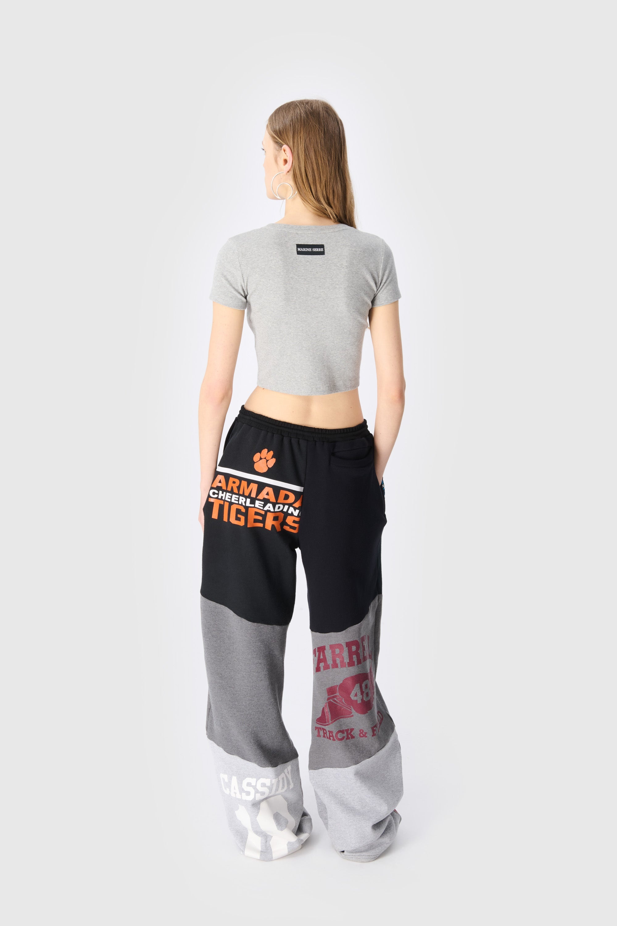 Upcycled Graphic Sweatshirts Sweatpants - 5