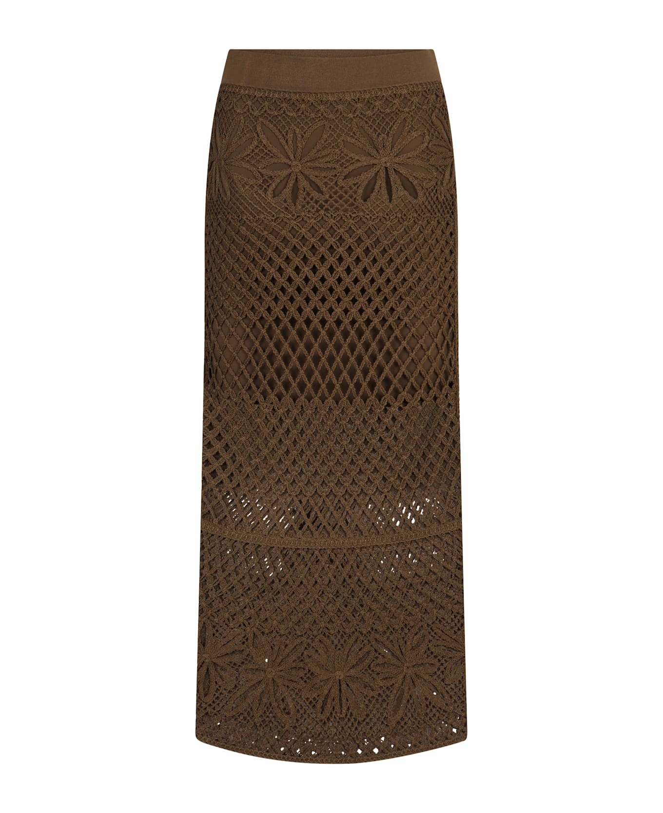 Crispo Crochet Knit Skirt - 3