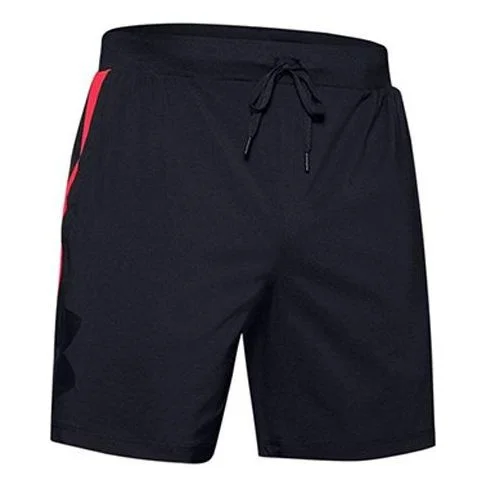 Under Armour Qualifier Speedpocket Branded 7'' Shorts 'Black' 1350888-002 - 1