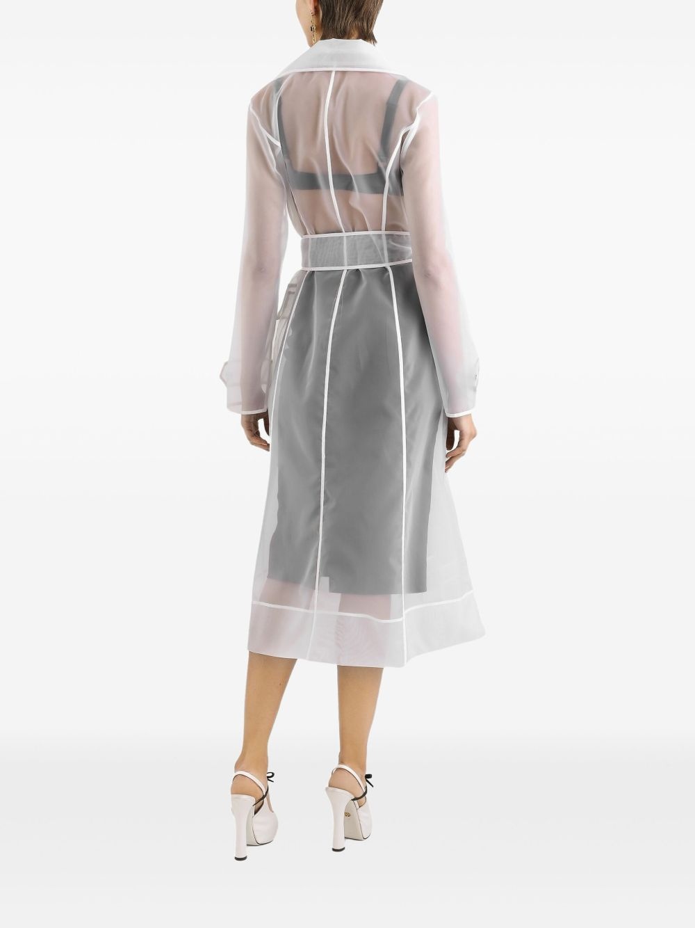 high-waist midi skirt - 3